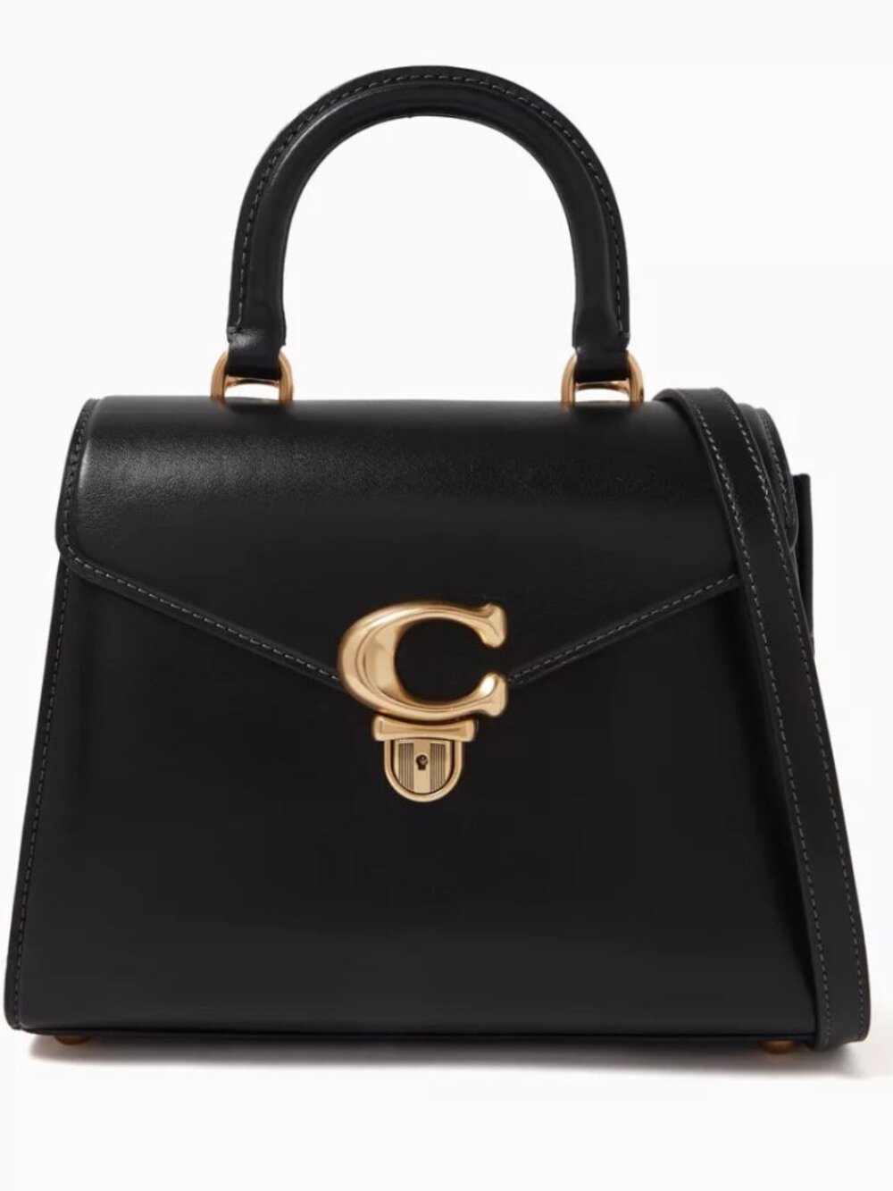 Nwt 💯 Authentic Coach Sammy 21 Top Handle and crossbody, regular size, In Black
